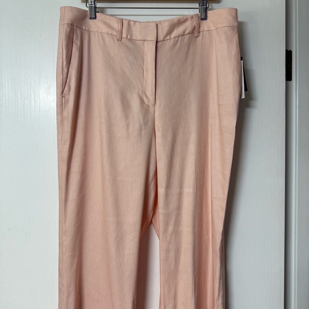 NWT Women’s DKNY Linen Blend Pants